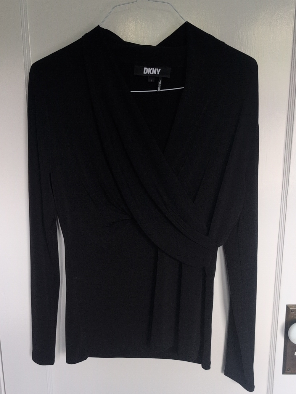 DKNY surplica Top - NWOT Size L
